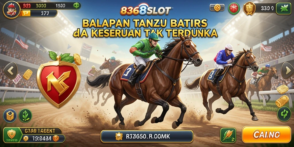 Gameplay balapan seru dan adrenalin tinggi di 8368SLOT.