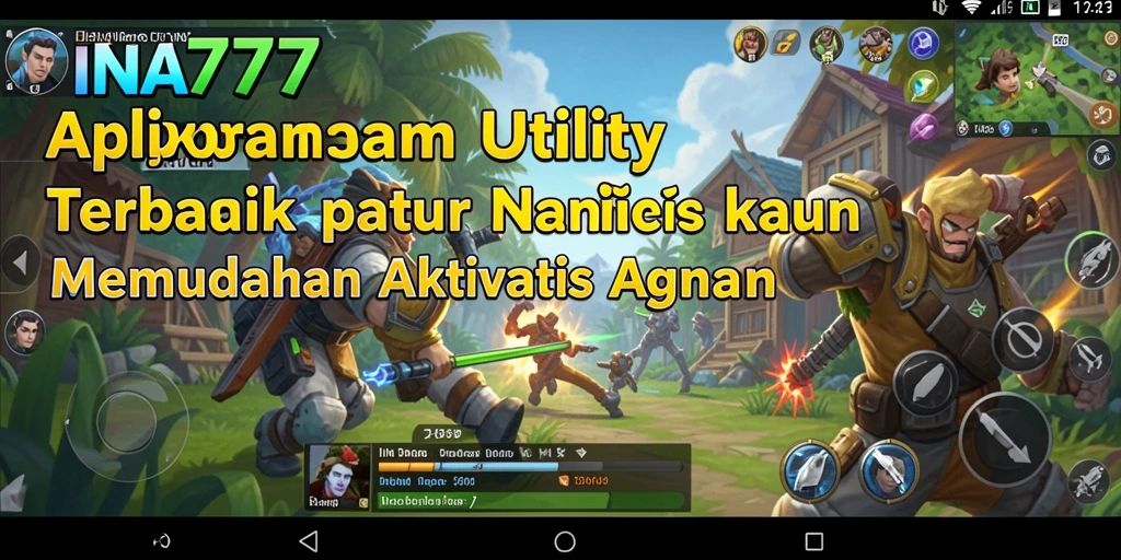 Tampilan antarmuka INA777 yang sederhana dan fungsional.