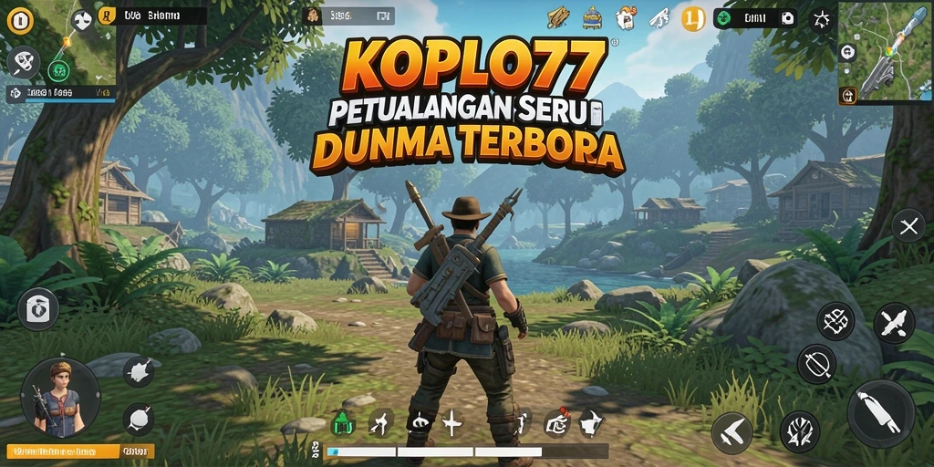 Gameplay KOPLO77 yang penuh aksi di dunia terbuka.
