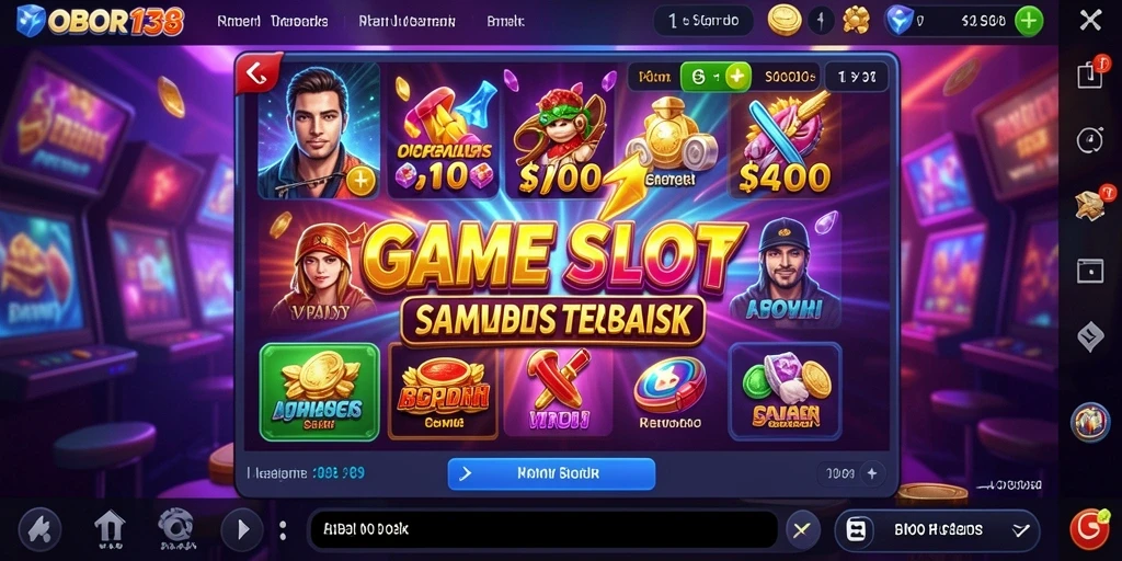 Tampilan menarik dari OBOR138 dengan gameplay slot yang menyenangkan.