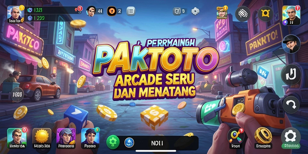 Tampilan gameplay seru PAKTOTO yang penuh aksi.