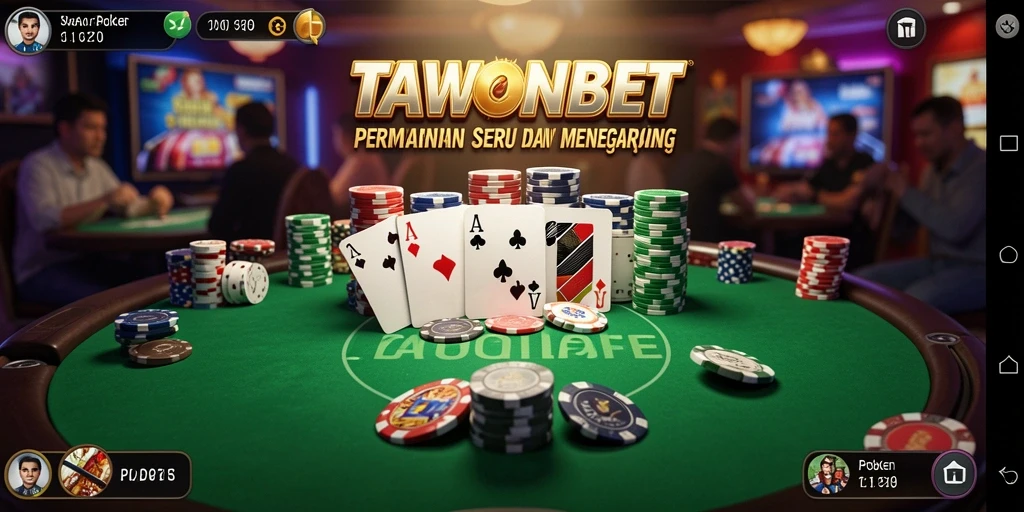 Tampilan menarik gameplay TAWONBET yang mengasyikkan.