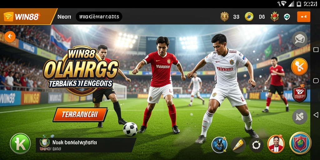 Tampilan menarik dari gameplay olahraga di WIN88.